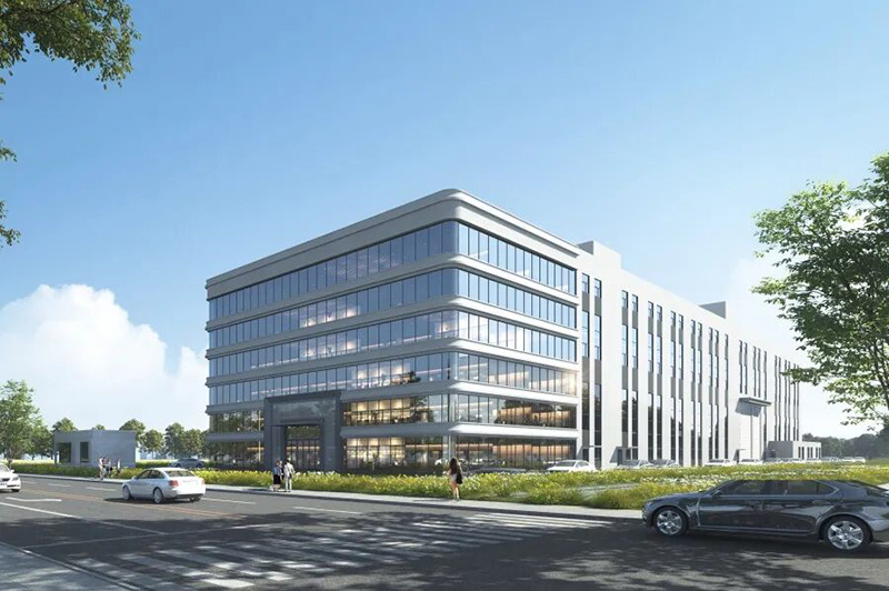 郫都半导体显示激光设备制造基地主体结构完工