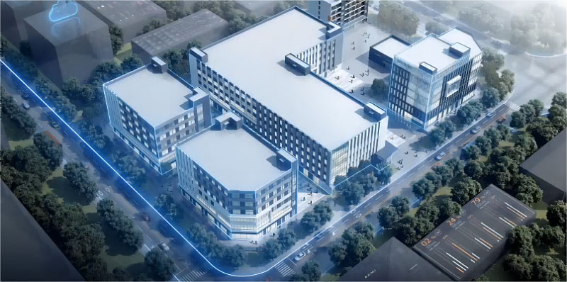 恒泰科技洁净项目鸟瞰图